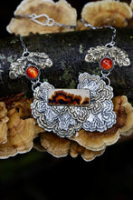 Load image into Gallery viewer, Turkey Tail Statement Necklace