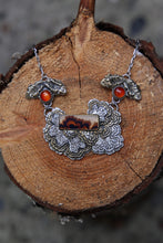 Load image into Gallery viewer, Turkey Tail Statement Necklace