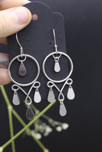 Load image into Gallery viewer, Chandelier Infinity Hoops