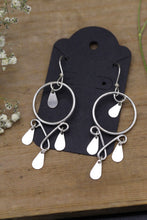 Load image into Gallery viewer, Chandelier Infinity Hoops