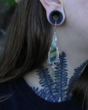 Load image into Gallery viewer, Bumblebee Jasper Fringe Earrings