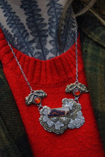 Load image into Gallery viewer, Turkey Tail Statement Necklace