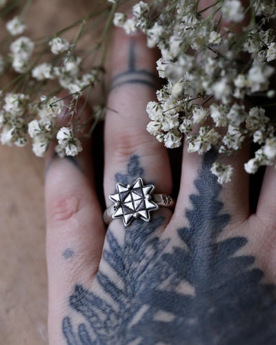 North Star Quilt Ring