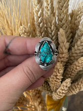 Load image into Gallery viewer, Stamped turquoise size 9