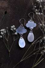Load image into Gallery viewer, Roserita &amp; Onyx earrings