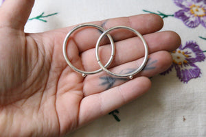 Blue & White ear weights