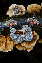 Load image into Gallery viewer, Turkey Tail Statement Necklace