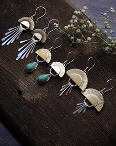 Sunburst Turquoise earrings