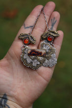 Load image into Gallery viewer, Turkey Tail Statement Necklace