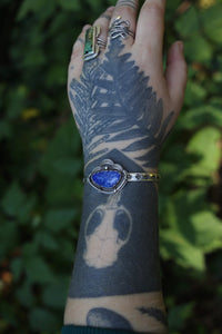Lapis lazuli Cuff S/M