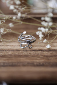 Garden Snake ring 8.75