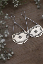 Load image into Gallery viewer, Brass Dangly Earrings