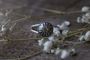 Stamped Dome ring 7.5