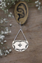 Load image into Gallery viewer, Brass Dangly Earrings