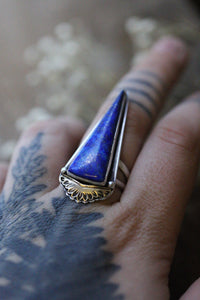 Lapis lazuli ring 9.5