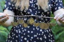 Load image into Gallery viewer, Brass Disc Earrings